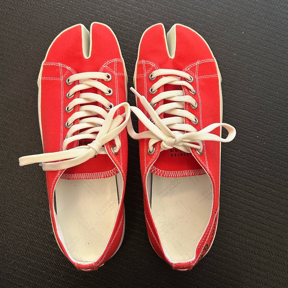 Maison Margiela Canvas Tabi Sneakers